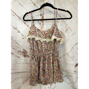 Angie boho hippe floral romper
